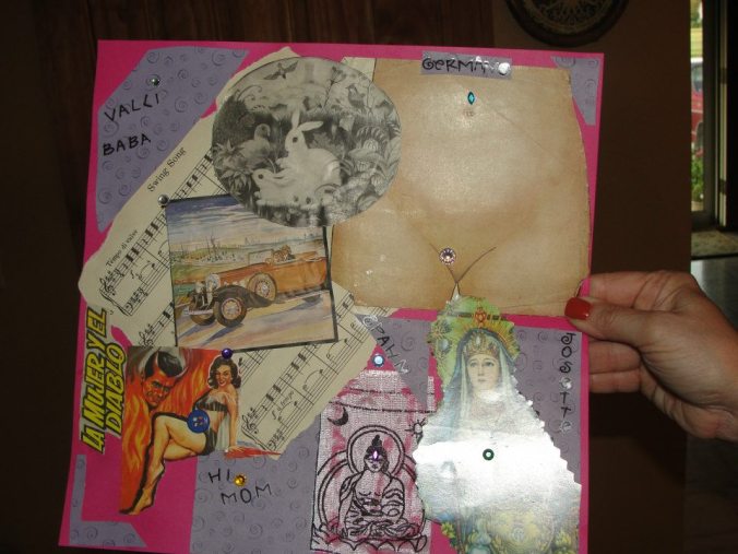 turn junk into collage, 