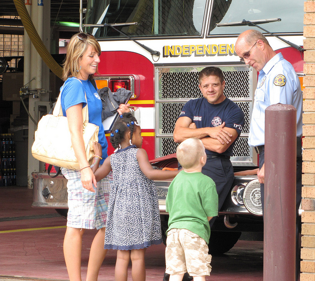 role models, peer segregation, children in workplace, take your child to work day, 