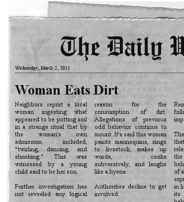 bad example, kid's common sense, lack of common sense, 