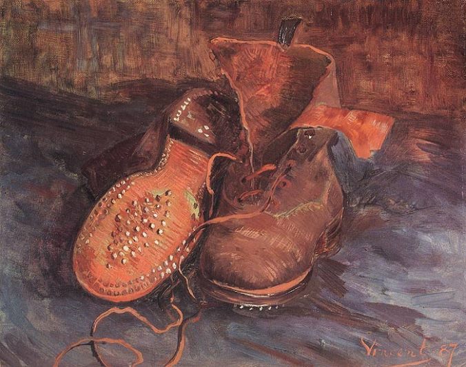 A Pair of Shoes, by Vincent van Gogh